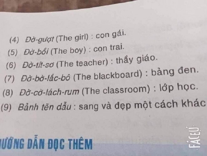 Màn phiên âm tiếng Anh sang tiếng Việt "độc lạ không giống ai" khiến dân ngán ngẩm. Ảnh: Vũ Hữu Duy