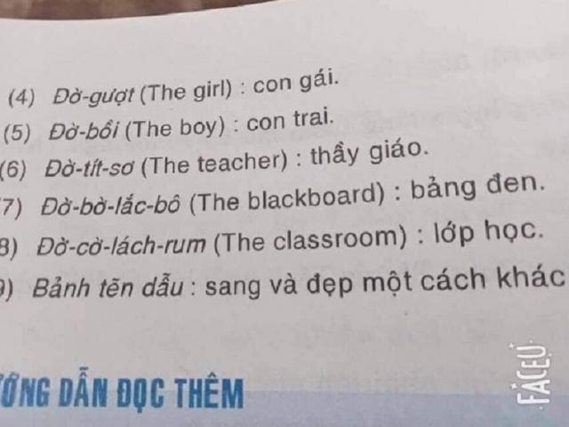 Giáo dục - du học - Màn phiên âm tiếng Anh sang tiếng Việt "độc đáo", dân mạng ngơ ngác hỏi "Bảnh tẽn dẫu" là gì?