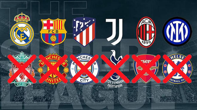Nhiều đội bóng lớn bỏ European Super League&nbsp;