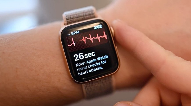 Tính năng theo dõi điện tâm đồ ECG sẽ được cập nhật trên phiên bản watchOS 7.4 cho người dùng Apple Watch tại Việt Nam.