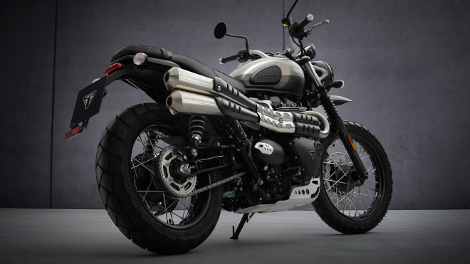 Đẹp mê ly bộ đôi xế retro 2022 Triumph Street Scrambler và Sandstorm - 13