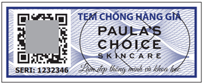 1 triệu sản phẩm Paula’s Choice được dán tem chống giả tuyệt đối - 1