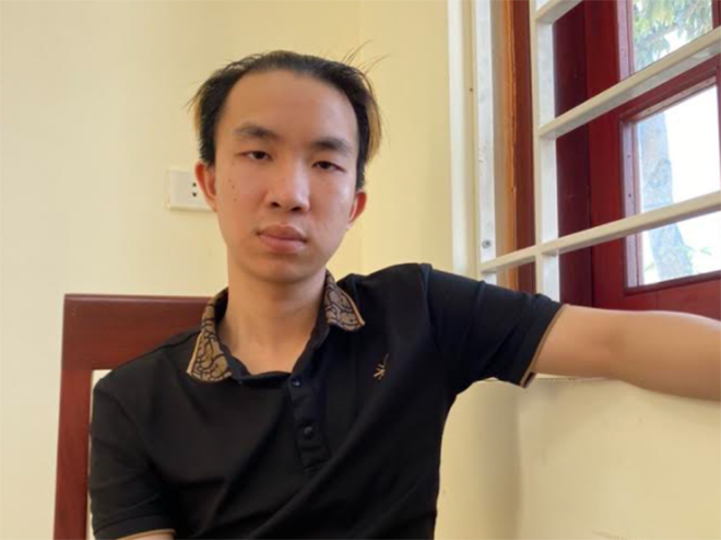 Đối tượng Lô Long Trường bị bắt giữ