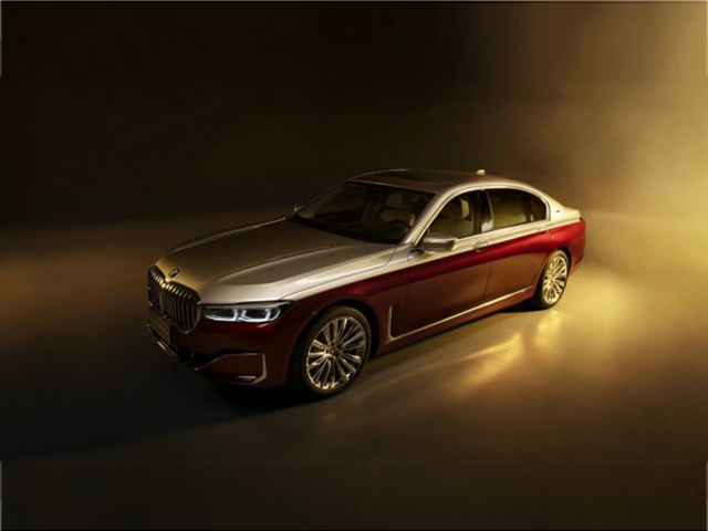 Ô tô - BMW 7-Series Shining Shadow với ngoại thất 2 tone màu như Maybach