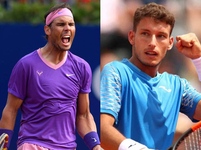 Thể thao - Trực tiếp tennis Nadal - Carreno Busta: "Vua đất nện" thắng dễ dàng (Bán kết Barcelona Open)
