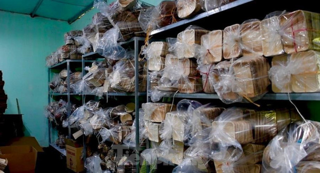 Các sản phẩm được đóng gói xuất khẩu sang thị trường nước ngoài. Ảnh: Nguyễn Ngọc