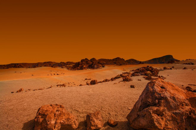 Bề mặt Sao Hỏa - Ảnh: NASA