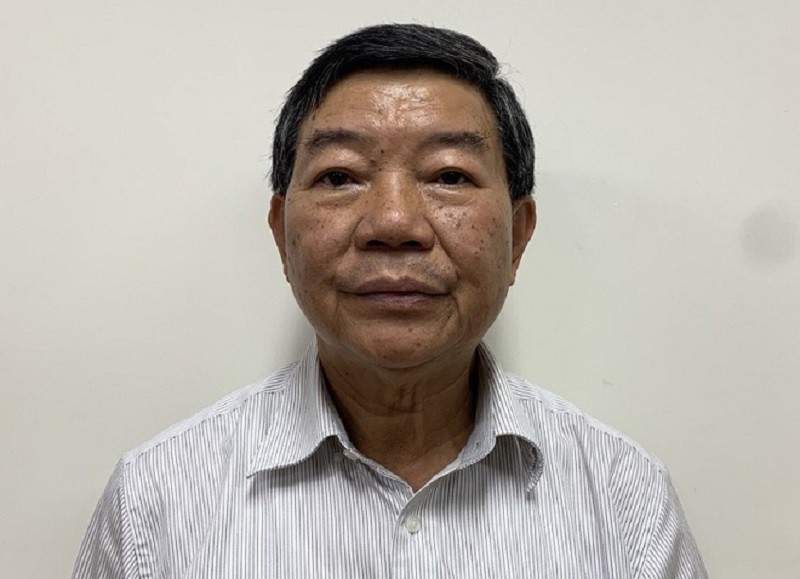 Bị can Nguyễn Quốc Anh - cựu giám đốc&nbsp;Bệnh viện Bạch Mai.