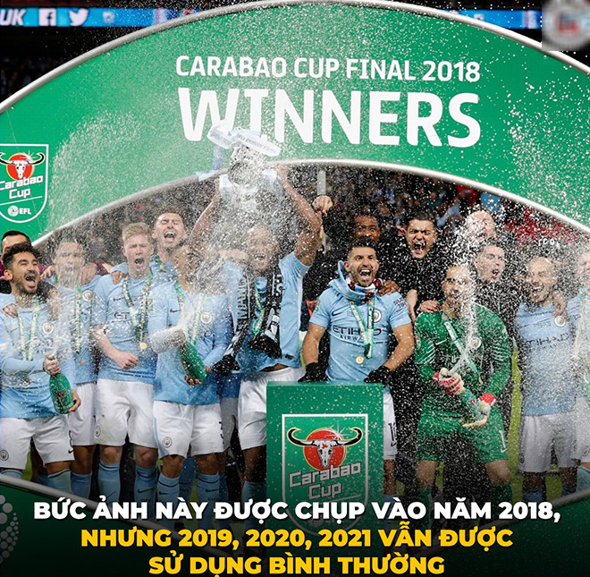 Một bức ảnh dùng cho cả 4 mùa giải.