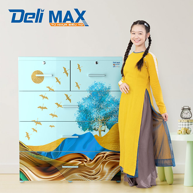Tủ DELI MAX có nhiều kích thước 2-4-5-6 tầng đáp ứng nhiều nhu cầu sử dụng khác nhau