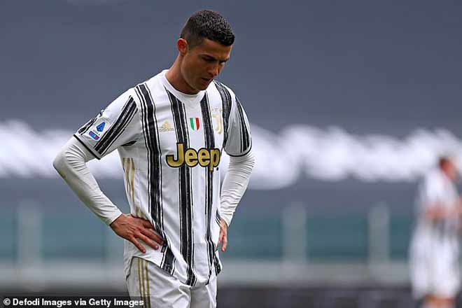 Ronaldo đang trên đà sa sút cùng Juventus