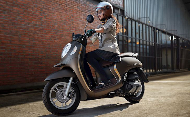 Xe Honda Scoopy Không Smartkey Xanh 2022 nhập khẩu Indo