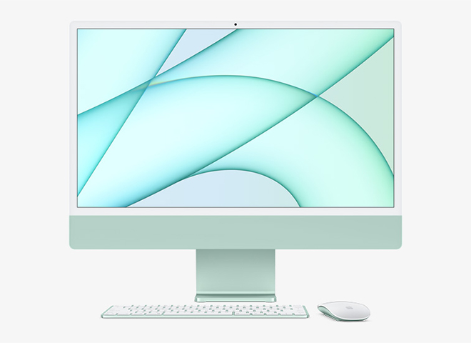 iMac 2021 ra mắt với tùy chọn màu rực rỡ, giúp dân văn phòng đổi gu - 1