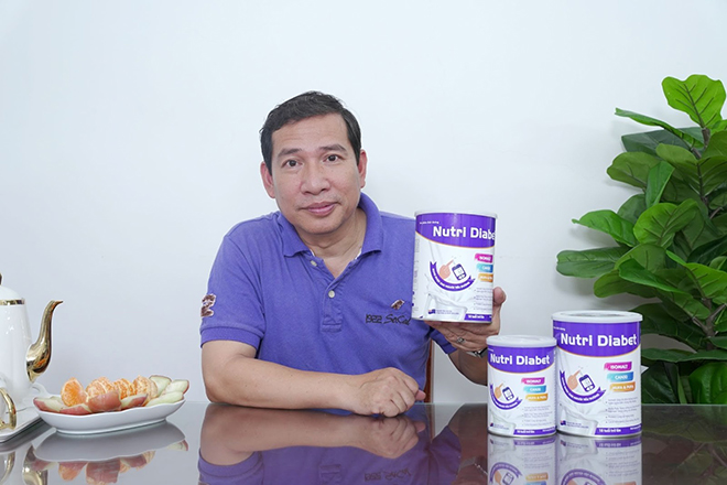 Nghệ sĩ Quang Thắng tin dùng sữa tiểu đường Nutri Diabet