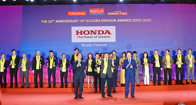 Honda Việt Nam nhận giải thưởng Rồng Vàng lần thứ 16 - 1