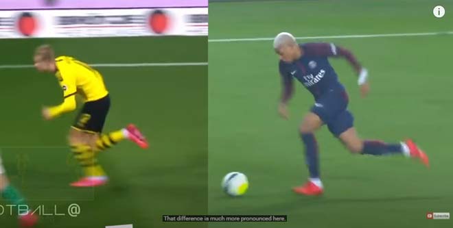 Phát hiện: Mbappe chạy nhanh hơn Haaland 3km/h nhờ động tác này - 3