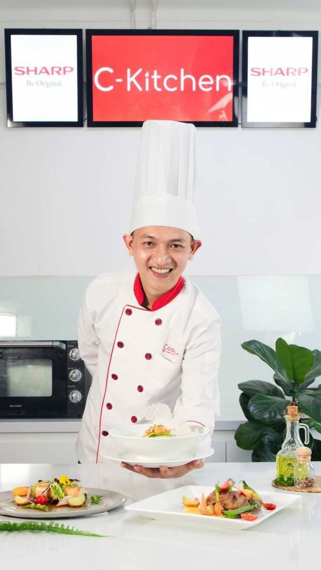 &nbsp;&nbsp;&nbsp;&nbsp;&nbsp;&nbsp;&nbsp;&nbsp;&nbsp;&nbsp;&nbsp;&nbsp;&nbsp; Đầu bếp Vũ Nhất Thông – Người sáng lập Eric Vũ Cooking Class.
