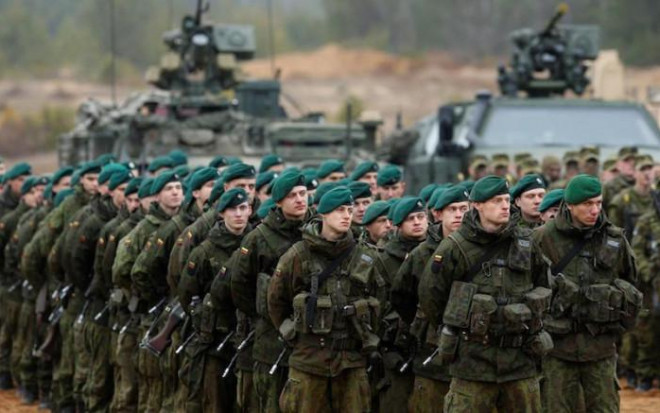 Quân đội Đức trong khối NATO - ảnh tư liệu.