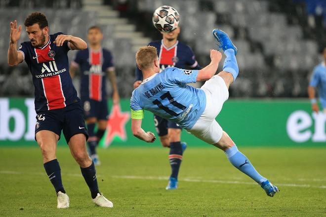 Trực tiếp bóng đá PSG - Man City: De Bruyne dứt điểm từ xa (Hết giờ) - 15