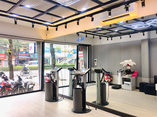 Không gian bên trong phòng tập 25 FIT Nguyễn Văn Cừ