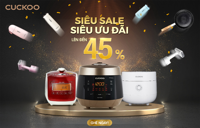 Mừng đại lễ - săn sale siêu dễ cùng CUCKOO - 1