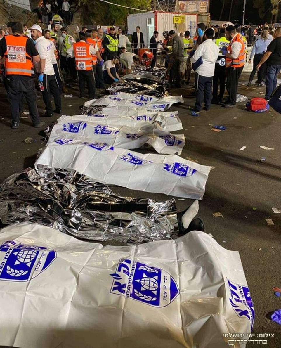 Israel: Thảm họa giẫm đạp ở lễ hội 10 vạn người, thương vong lớn - 1