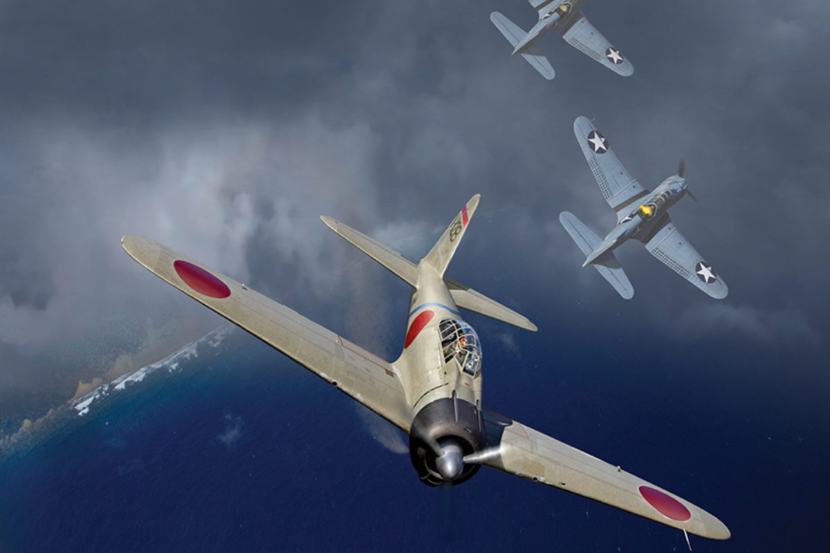 Ngày 7.8.1942, Sakai bị các phi công Mỹ bắn trọng thương, may mắn vẫn điều khiển được máy bay về căn cứ.