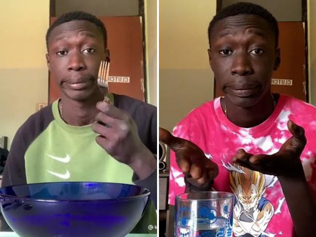 Bạn trẻ - Cuộc sống - Clip: Thanh niên “bóc mẽ” chuyện ngớ ngẩn gây "sốt" trên TikTok