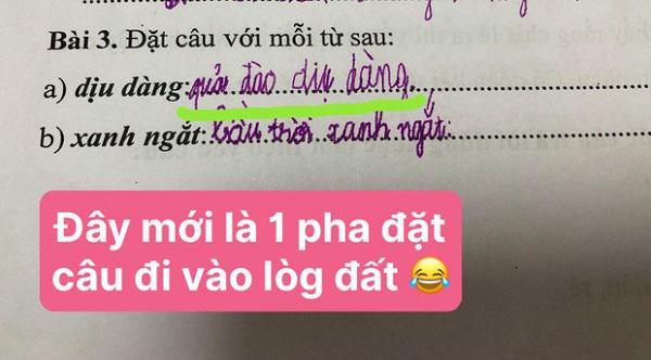 Cậu nhóc làm bài tập tiếng Việt khiến dân mạng cười ngặt nghẽo, cô giáo cũng "bó tay" - 3