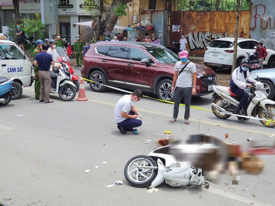 Vụ tai nạn giao thông làm 1 người chết trên đường Lê Duẩn, Hà Nội, vào ngày 2-5 - Ảnh: Facebook