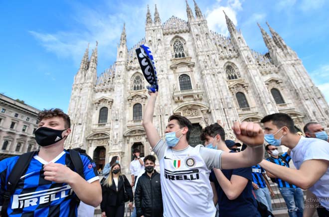 Inter lật đổ Juventus sau 9 năm, triệu fan ăn mừng bất chấp Covid-19 - 5