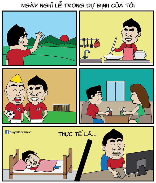 Thực tế những ngày nghỉ lễ vừa qua của một thanh niên FA - 1