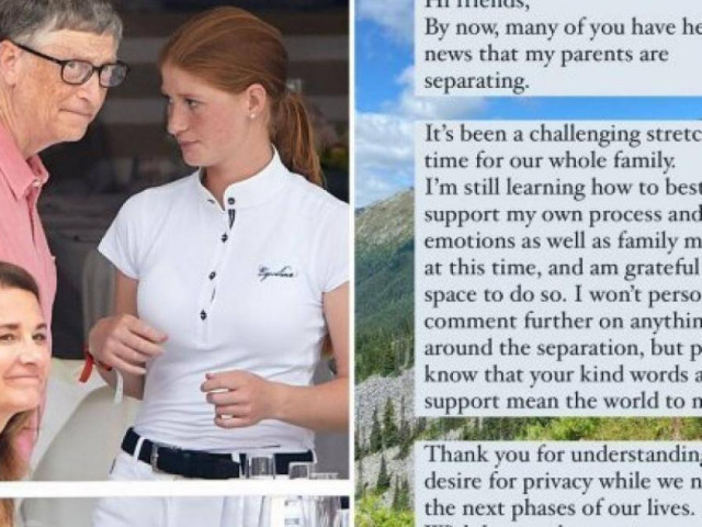 Thế giới - Bản lĩnh con gái Bill Gates qua tâm thư gửi dư luận về vụ ly hôn của cha mẹ