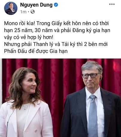 Facebooker Việt xôn xao vụ tỉ phú công nghệ Bill Gates và vợ ly hôn - 7