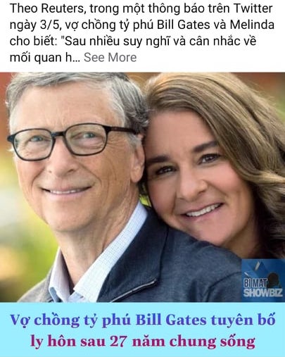 Việc Bill Gates và vợ ly hôn đang thu hút sự quan tâm của giới công nghệ trên toàn thế giới.