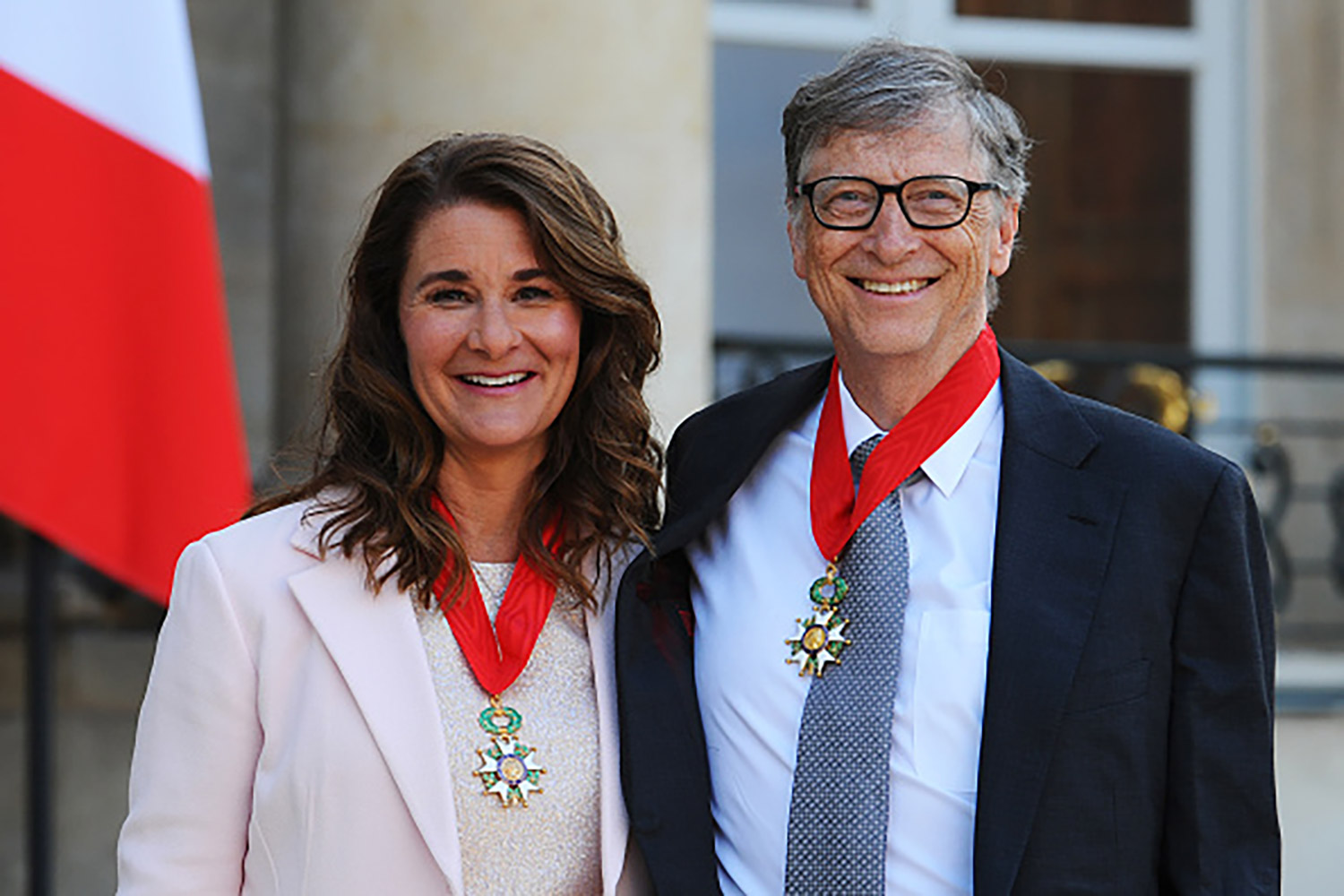 Tỷ phú Bill Gates và bà Melinda Gates. Ảnh: People