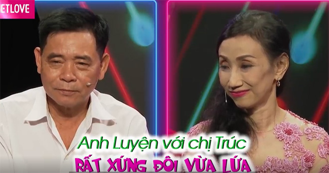 Bạn muốn hẹn hò tập 716 cùng ông bà mối gặp gỡ cặp đôi U60 ở TP.HCM là Thanh Trúc (54 tuổi) - giáo viên về hưu và Nguyễn Văn Luyện (59 tuổi).