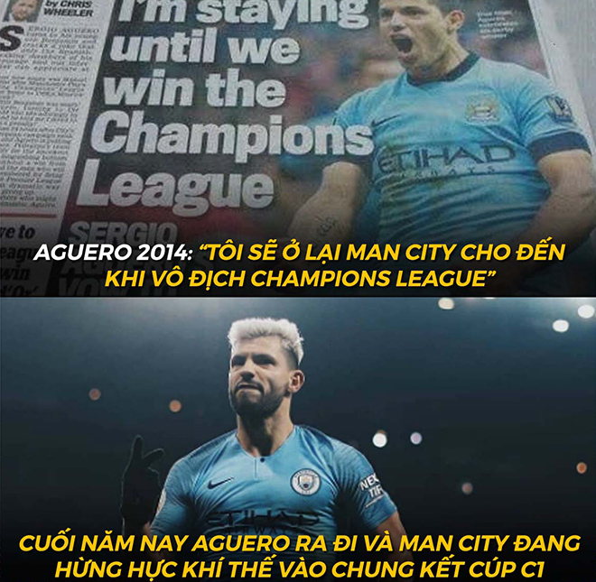 Lời nói của Aguero sắp trở thành hiện thực rồi.