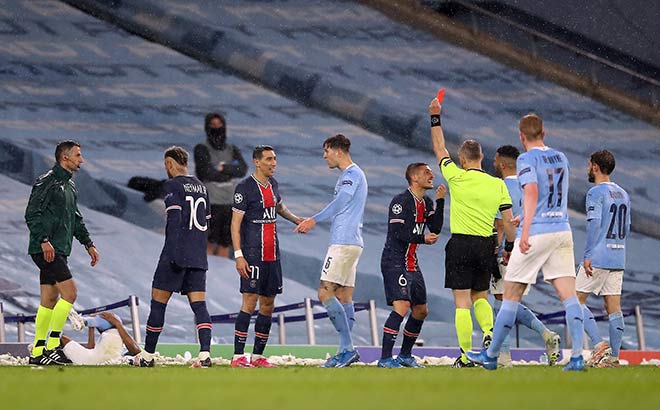 Man City nhảy múa trong mưa tuyết, vùi dập PSG - Neymar lần đầu vào chung kết Cúp C1 - 11