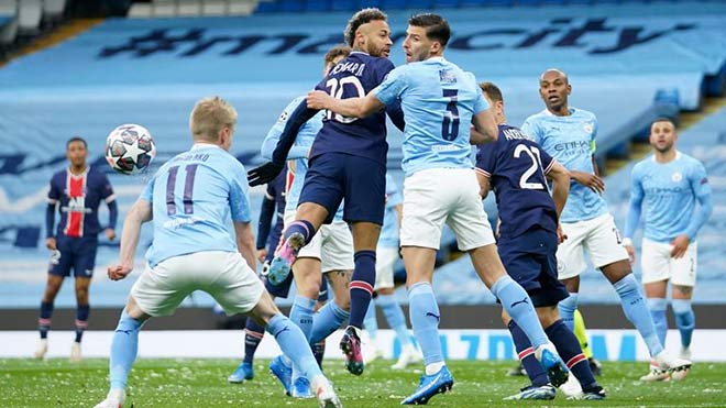 Man City nhảy múa trong mưa tuyết, vùi dập PSG - Neymar lần đầu vào chung kết Cúp C1 - 5