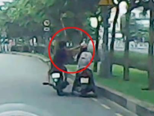 Pháp luật - Bắt đôi nam nữ chở nhau đi cướp giật