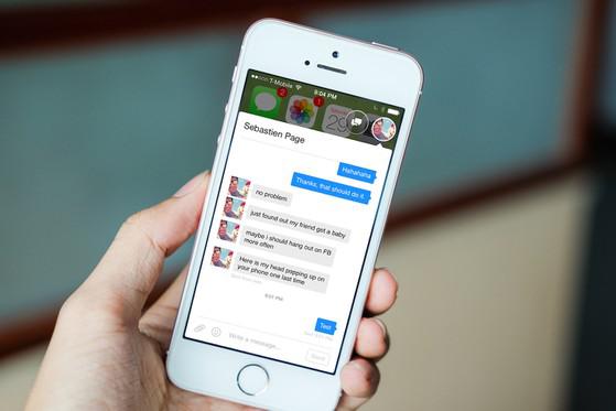 Cách bật bong bóng chat Messenger trên iPhone - 1