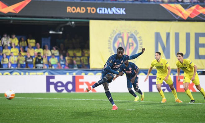 Quả phạt đền thành công của Pepe níu giữ hy vọng cho Arsenal khi tái đấu Villarreal