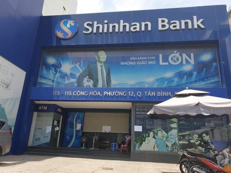 Ngân hàng Shinhan Việt Nam ở quận Tân Bình