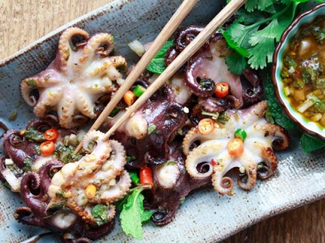 Ẩm thực - Công thức đặc biệt để làm món bạch tuộc baby nướng ngon tuyệt vời