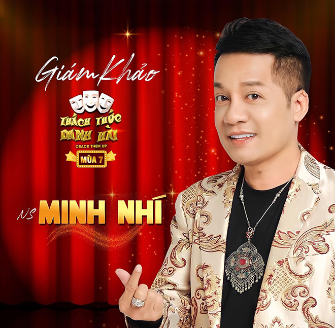 Minh Nhí cùng Hoài Linh ngồi ghế BGK "Thách thức danh hài" mùa 7
