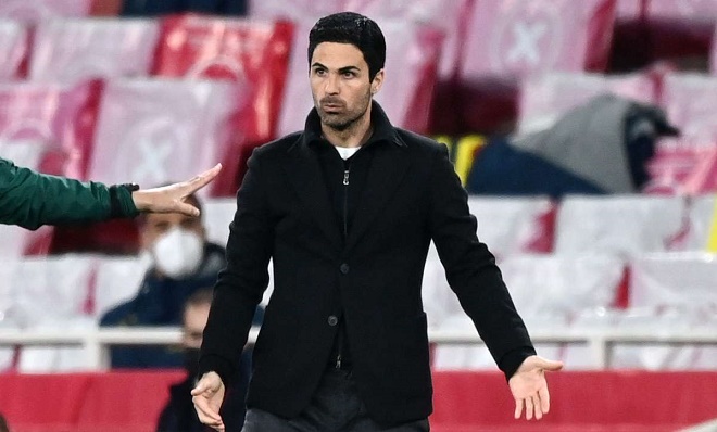 Arteta đang chịu áp lực rất lớn