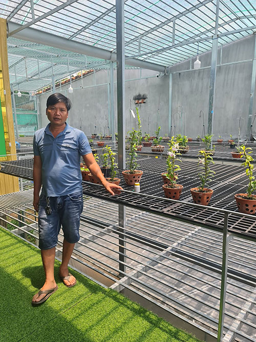 Hành trình vượt khó để thành công của ông chủ vườn lan Hữu Xướng - 1
