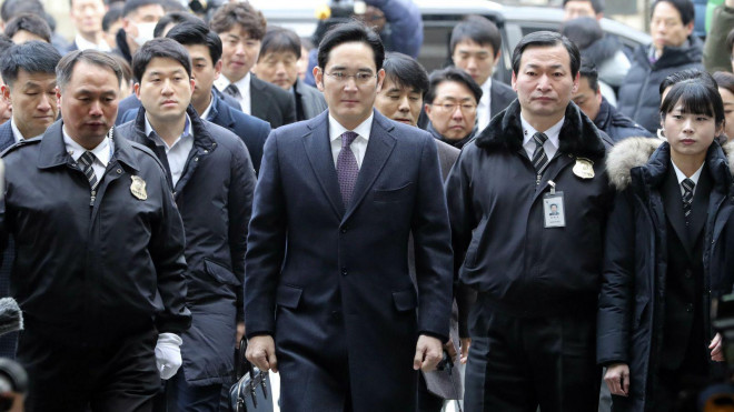 Phó Chủ tịch tập đoàn Samsung Lee Jae Yong.