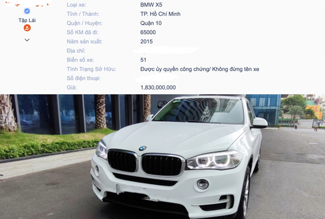 BMW X5 động cơ dầu đời 2015 chào bán hơn 1,8 tỷ đồng - 3